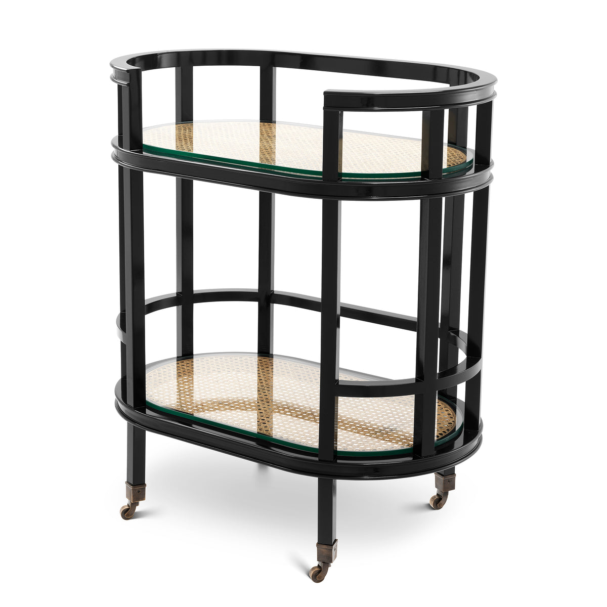Chariots design en finition noire | Eichholtz Trolley Bahamas