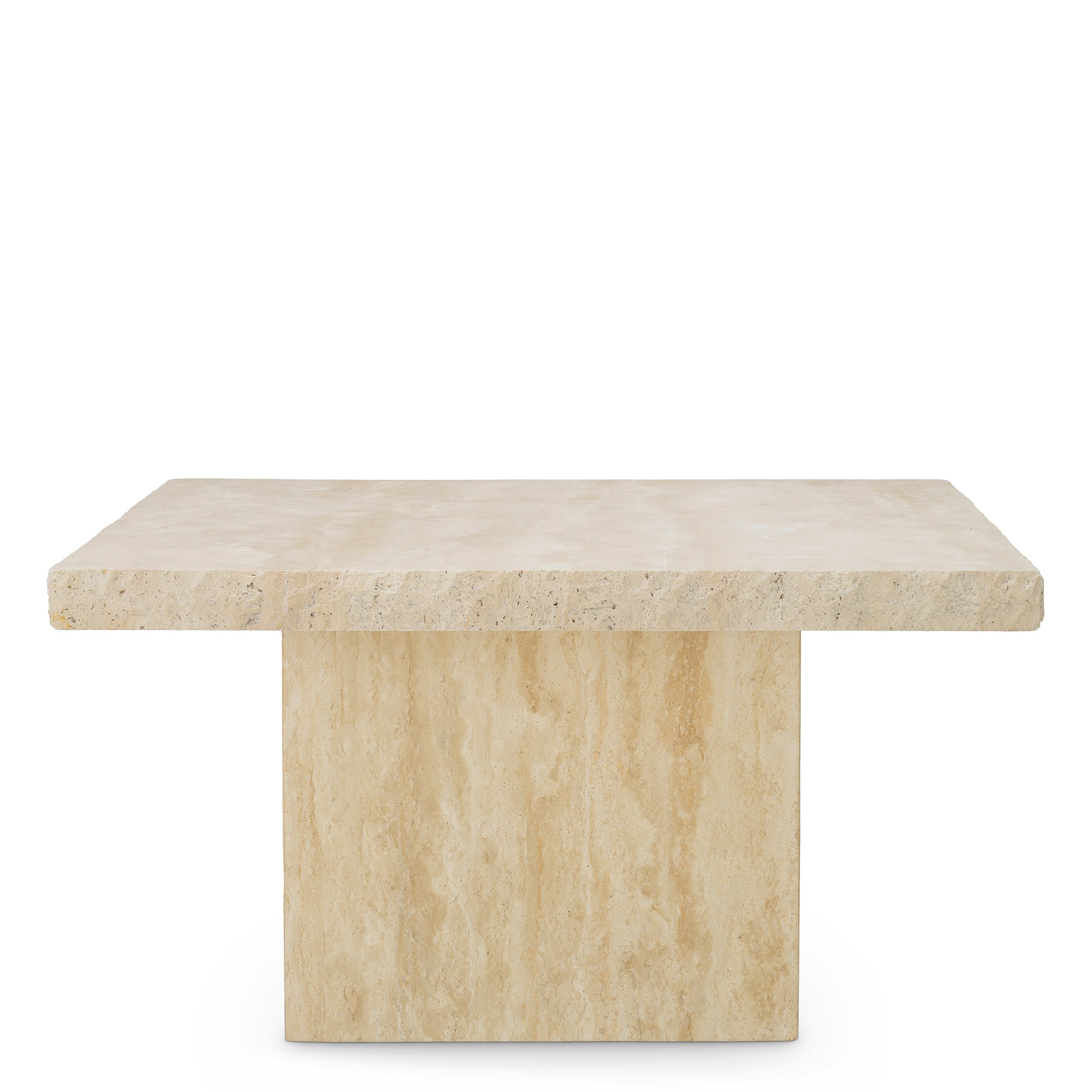 Table basse design en travertine | Eichholtz Villeroy travertine