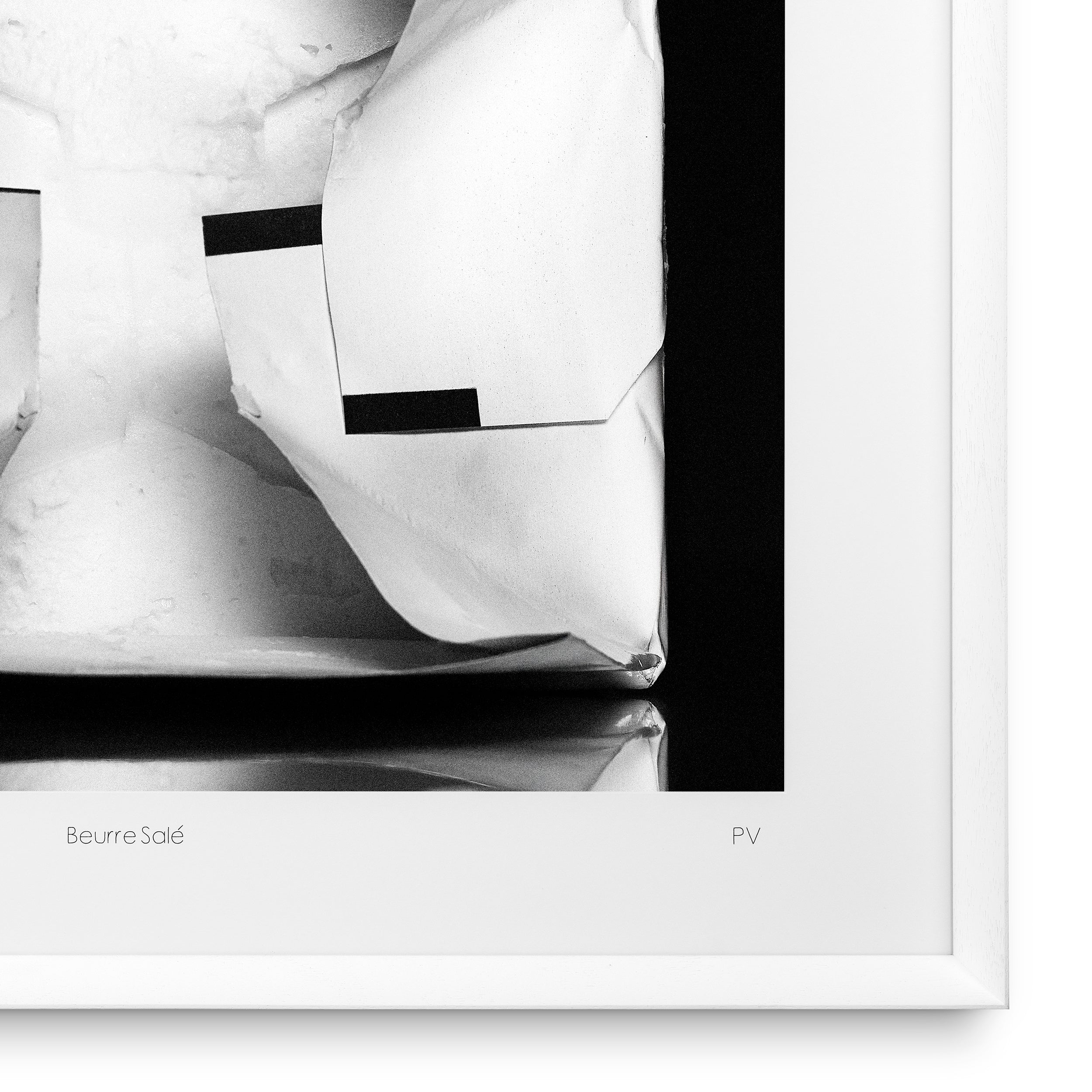 Decoration design en blanc wooden frame | Eichholtz Print Philippe
