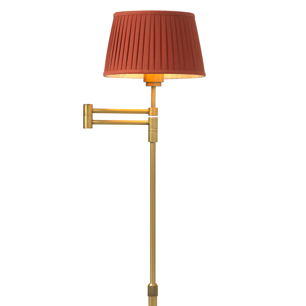 Lampadaire design en finition laiton antique | Eichholtz Corbin