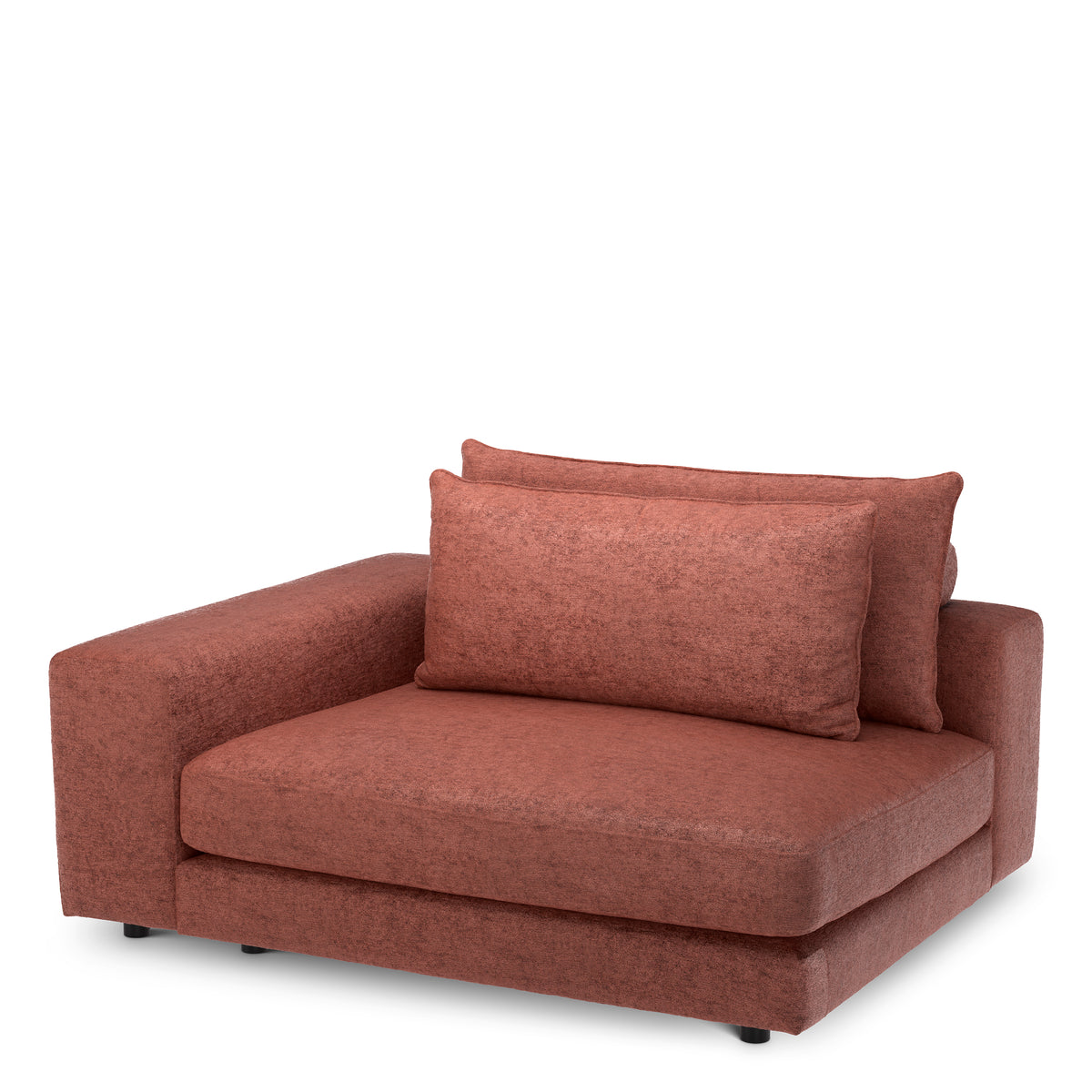 Canapé design haut de gamme en montier burnt orange | Eichholtz Club