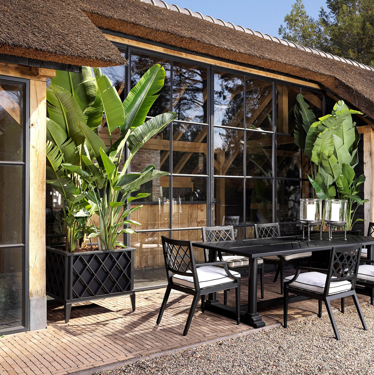 Accessoires extérieur design en finition noire | Eichholtz Ocean Club