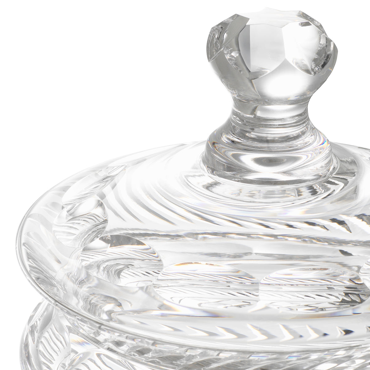 Accessoire décoratif luxe en clear glass | Eichholtz Jar Cortham