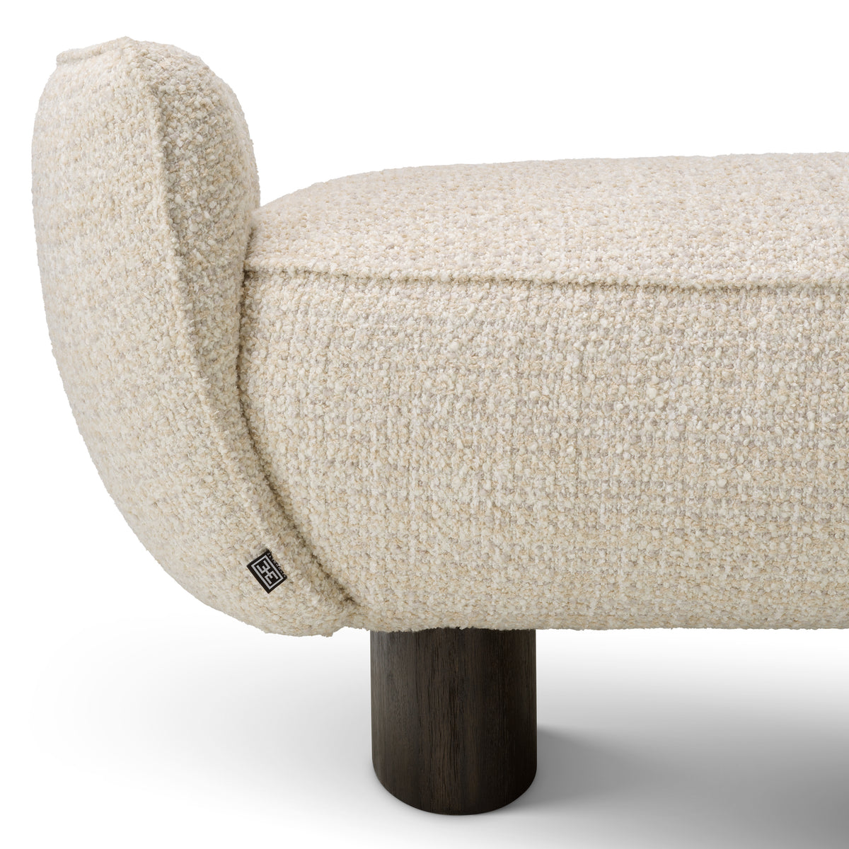 Banquette design en winslow chenille beige | Eichholtz Bench Stirling