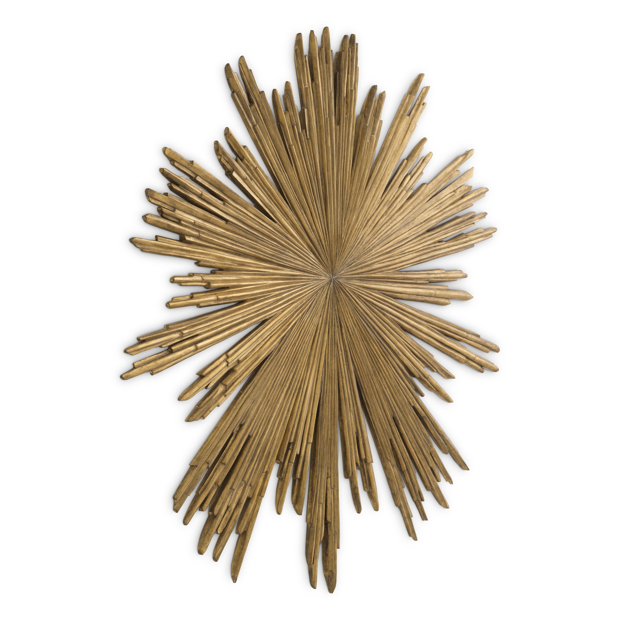 Decoration design en antiqued dore leaf | Eichholtz Object Sunburst