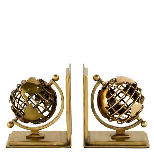 Serre-livres design en finition laiton antique | Eichholtz Bookend