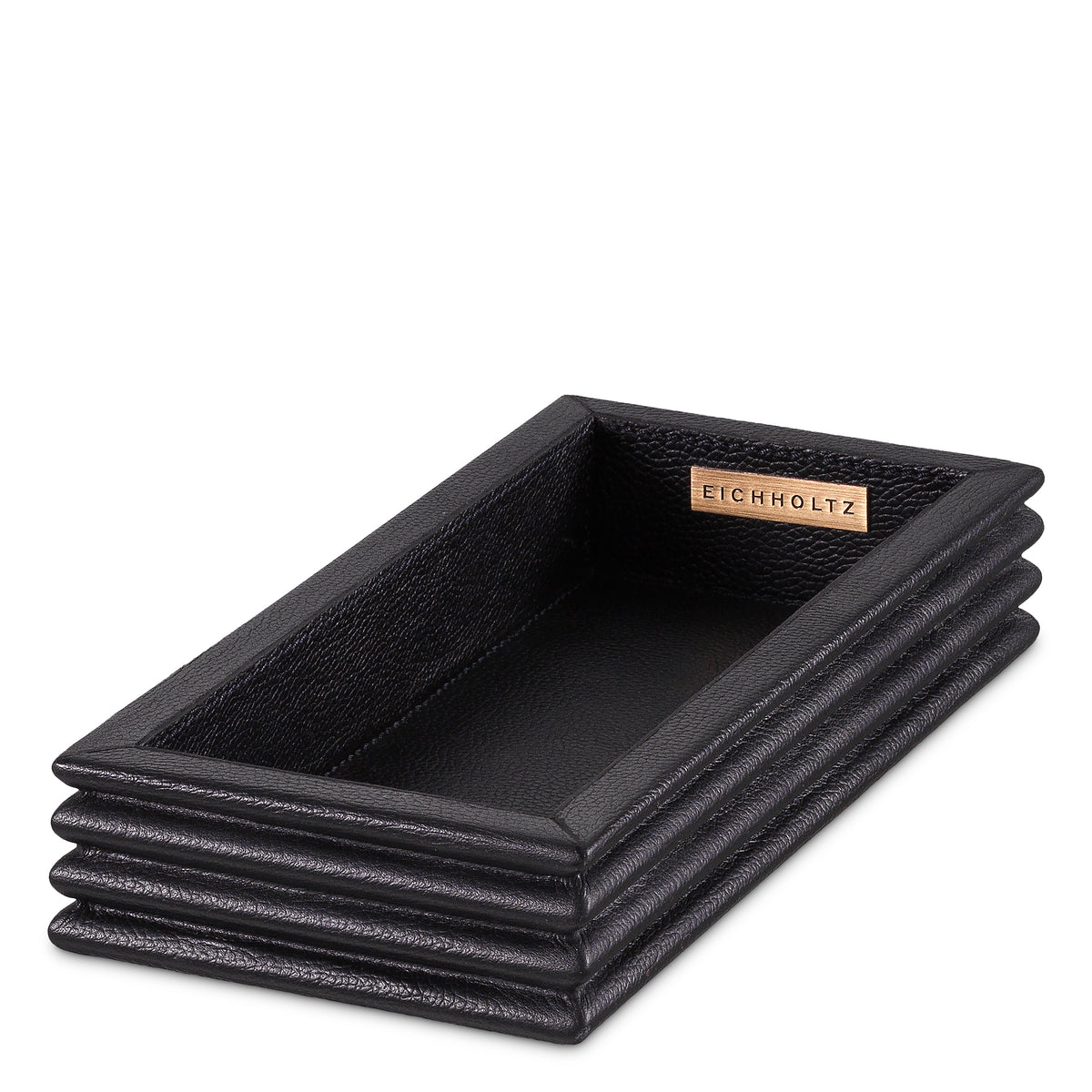 Accessoire décoratif luxe en noir leather | Eichholtz Elvane