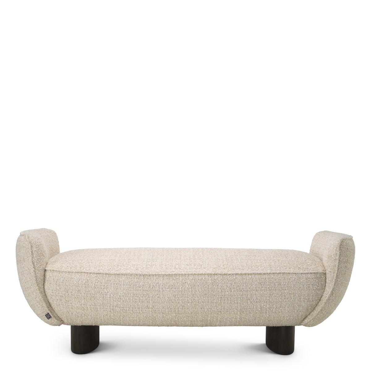 Banquette design en winslow chenille beige | Eichholtz Bench Stirling