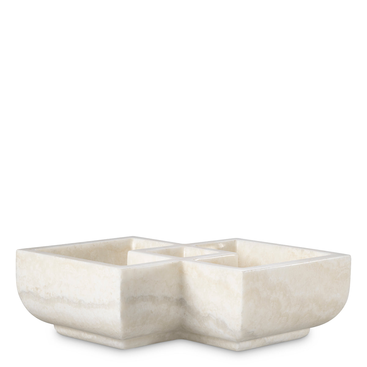 Coupe décorative luxe en naturel onyx | Eichholtz Heber