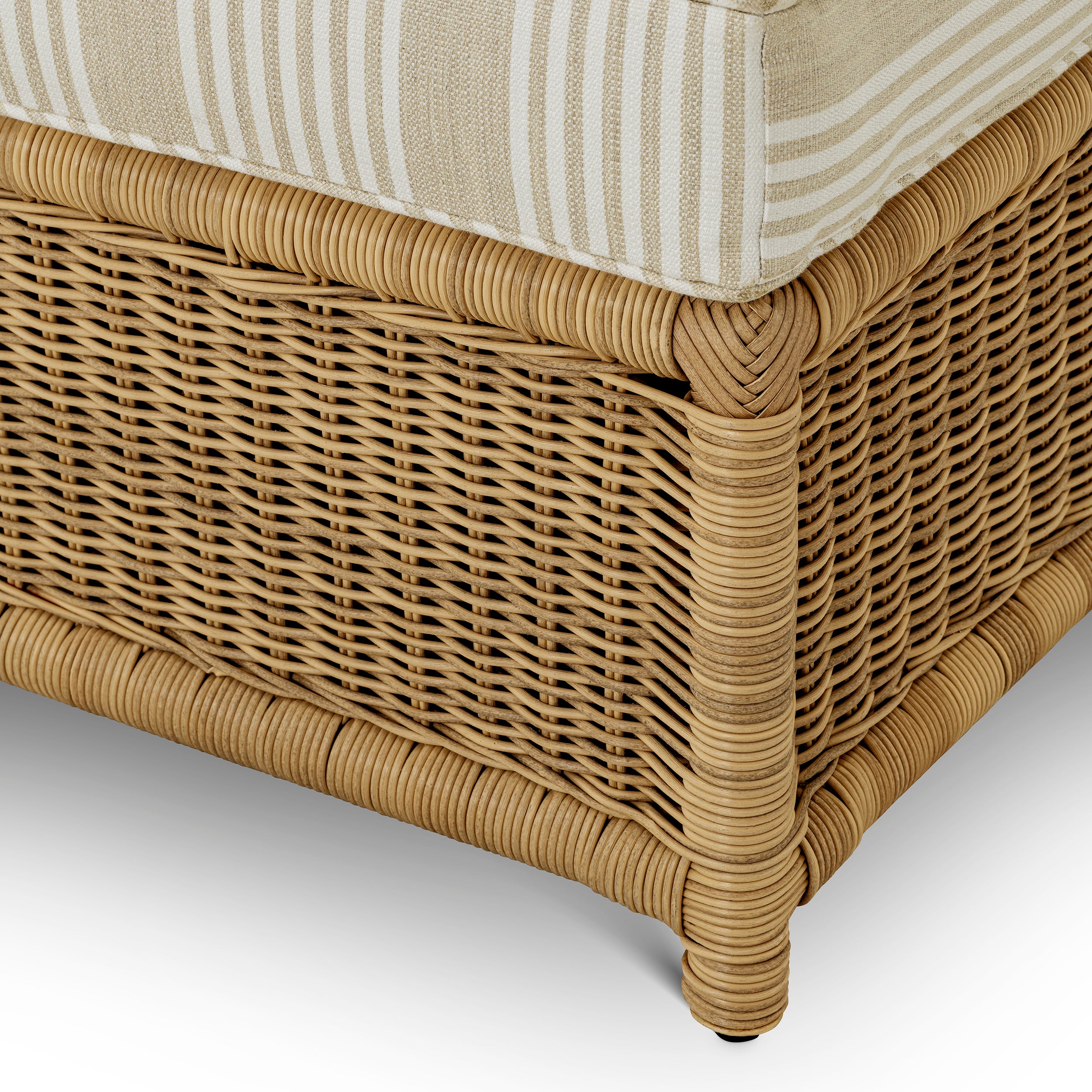Lits exterieur design en faux rattan | Eichholtz Modular Daybed