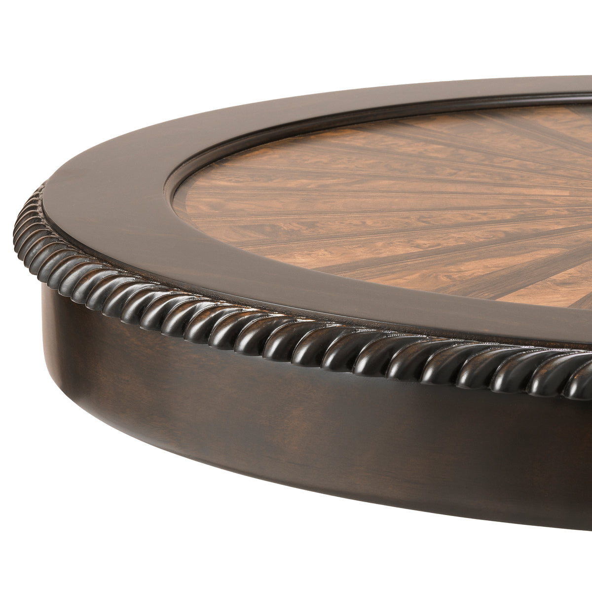 Table d'appoint design en satin eucalyptus veneer | Eichholtz Edgar