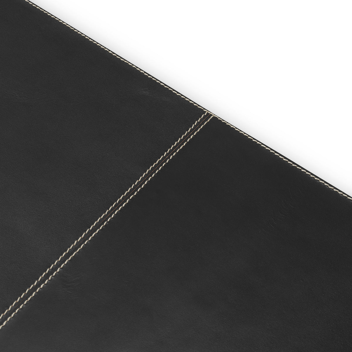 Accessoire décoratif luxe en noir leather | Eichholtz Blotter Taos