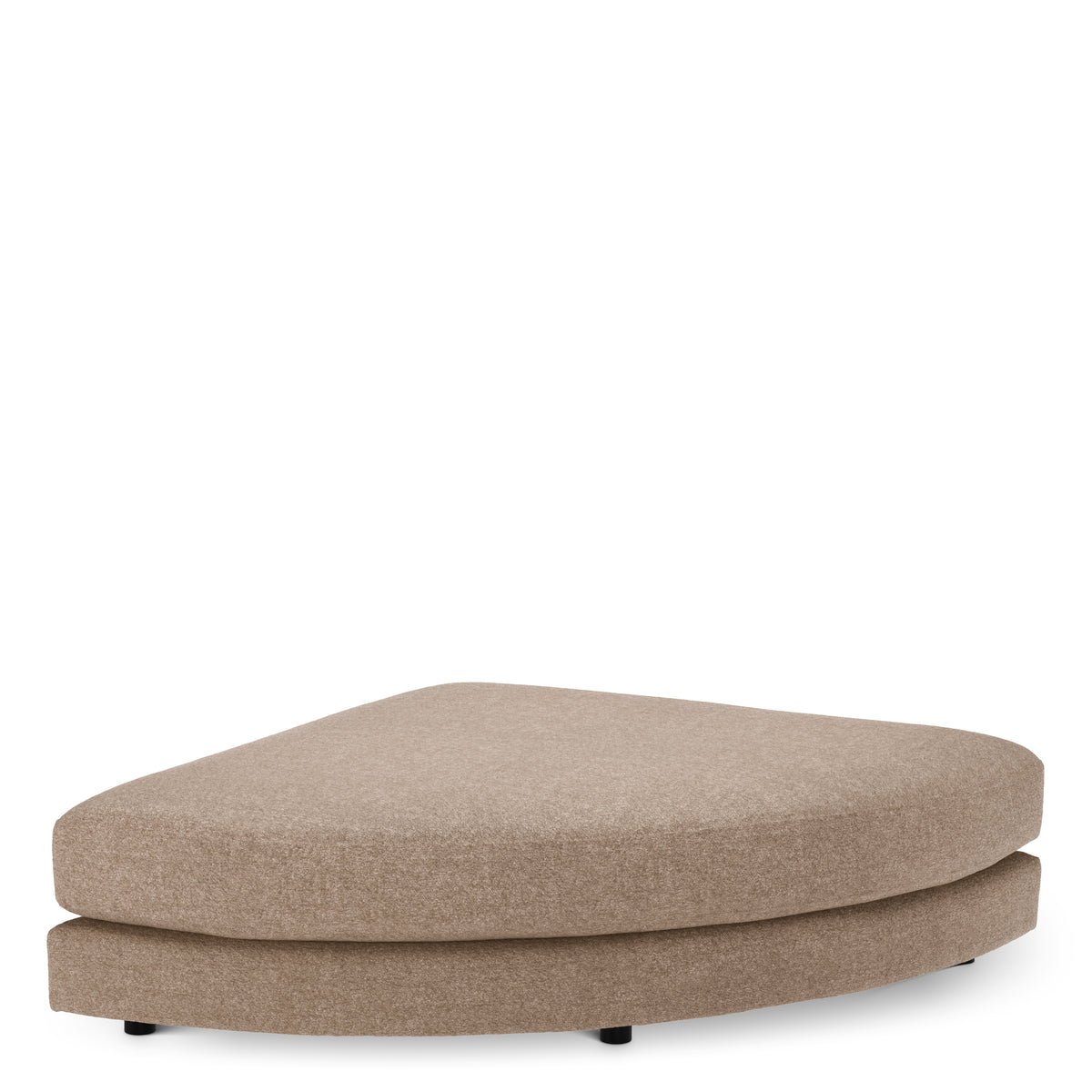 Canapé design haut de gamme en velora taupe | Eichholtz Club velora
