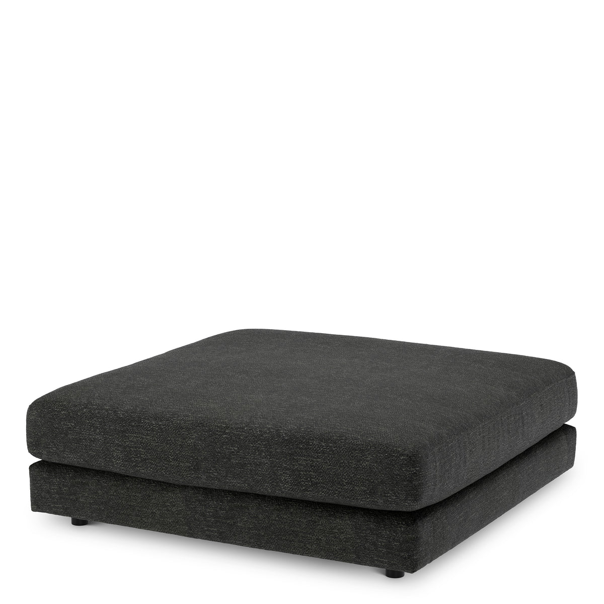 Canapé design haut de gamme en lurano anthracite | Eichholtz Club