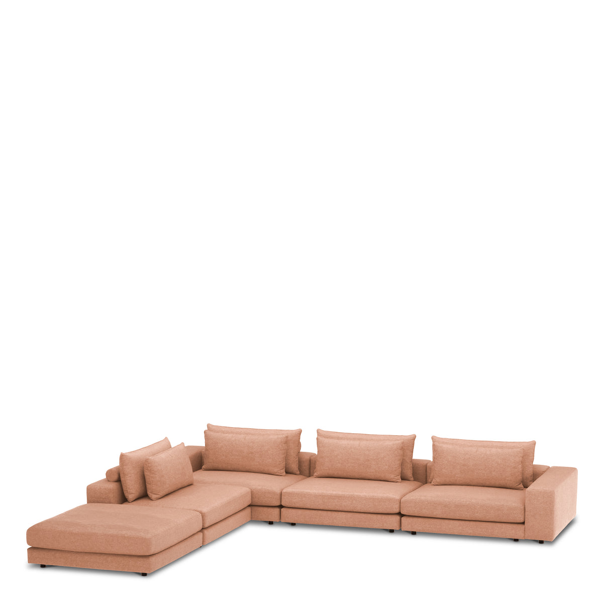 Canapé design haut de gamme en montier terracotta | Eichholtz Club