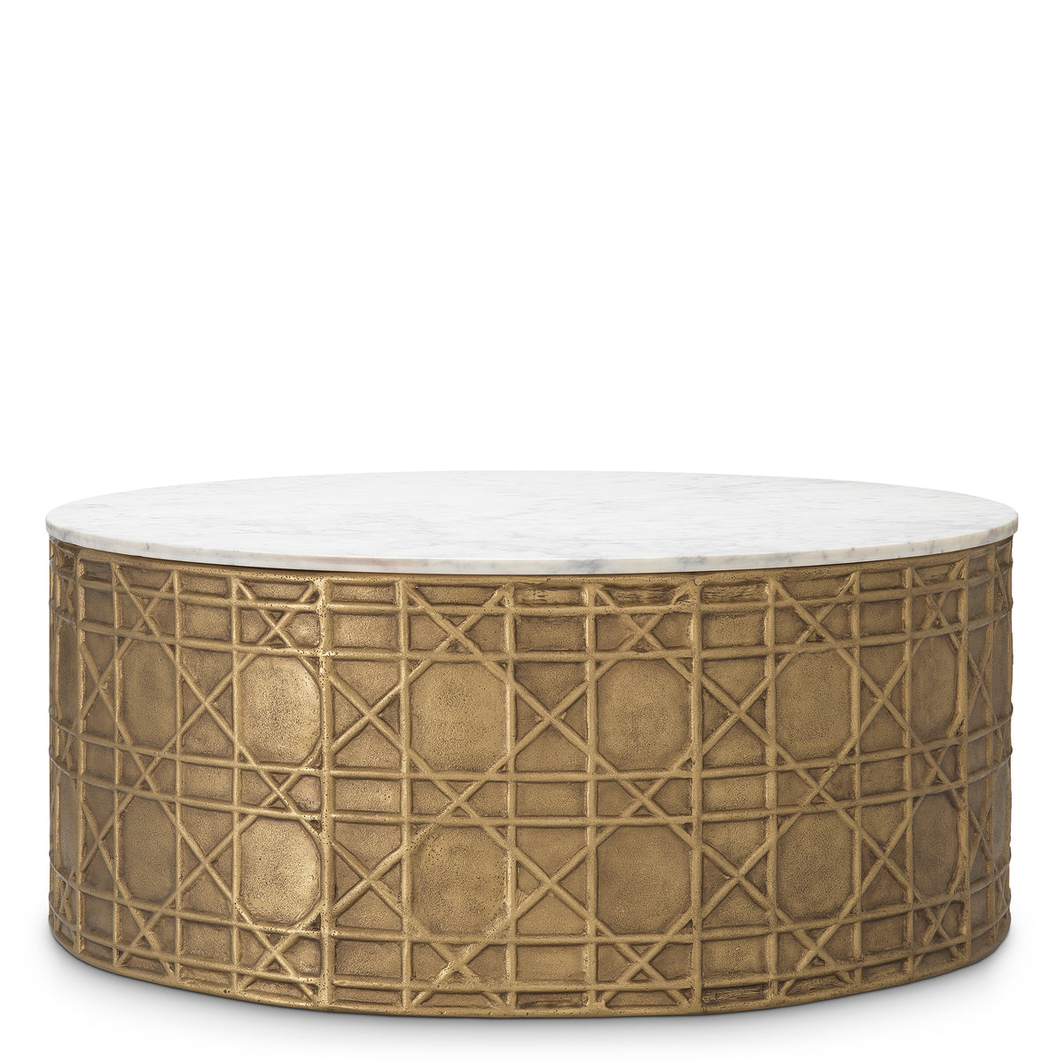 Table basse design en finition laiton vintage | Eichholtz Laurenson