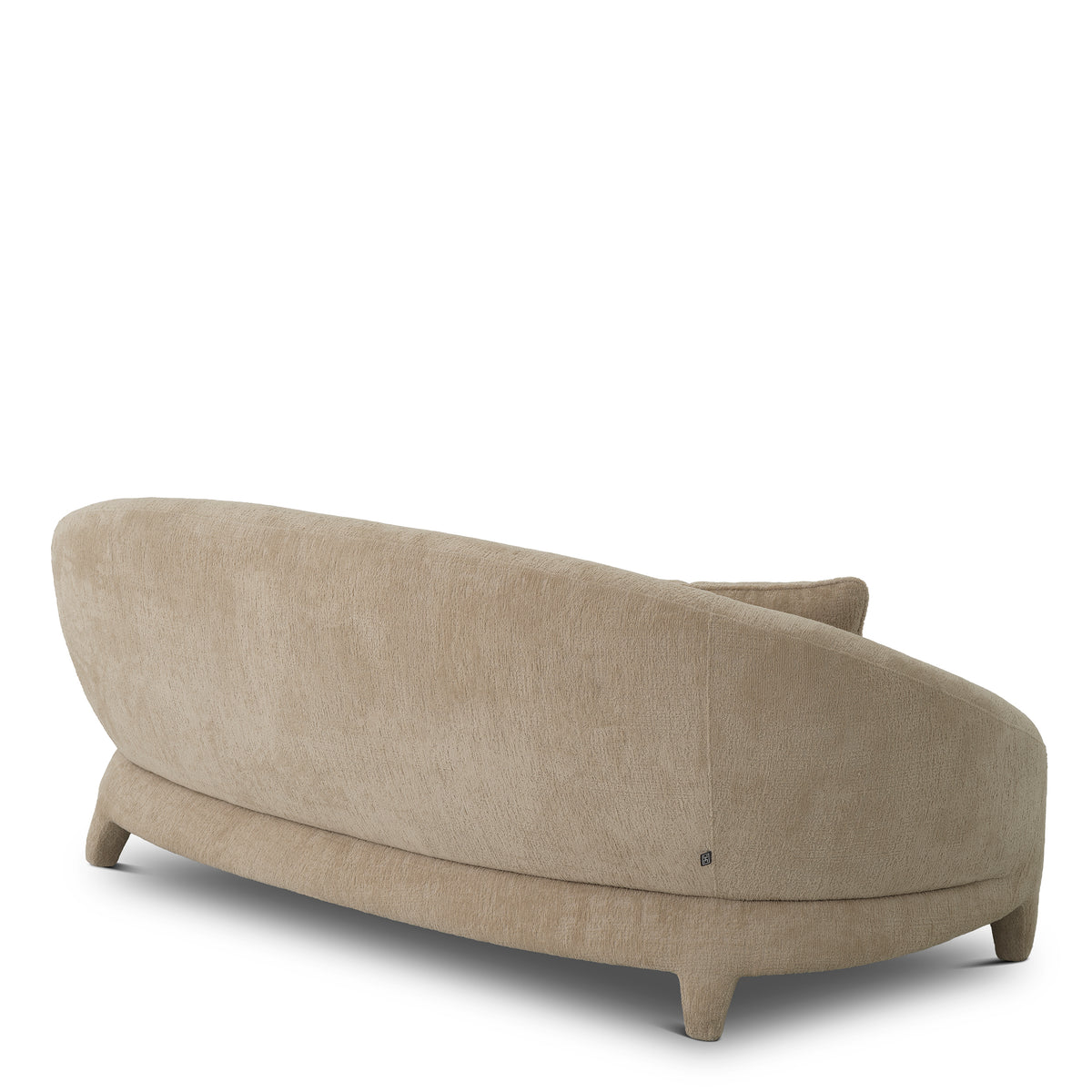 Canapé design haut de gamme en avelin sable | Eichholtz Avenley avelin