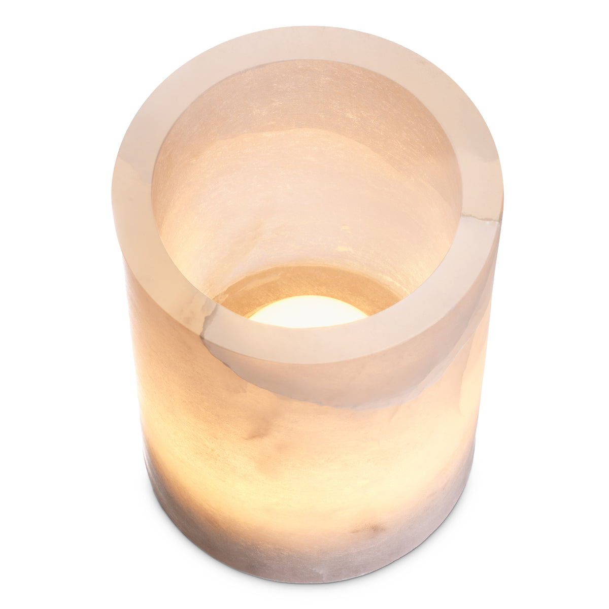 Lampe de table design en alabaster | Eichholtz Mercer alabaster