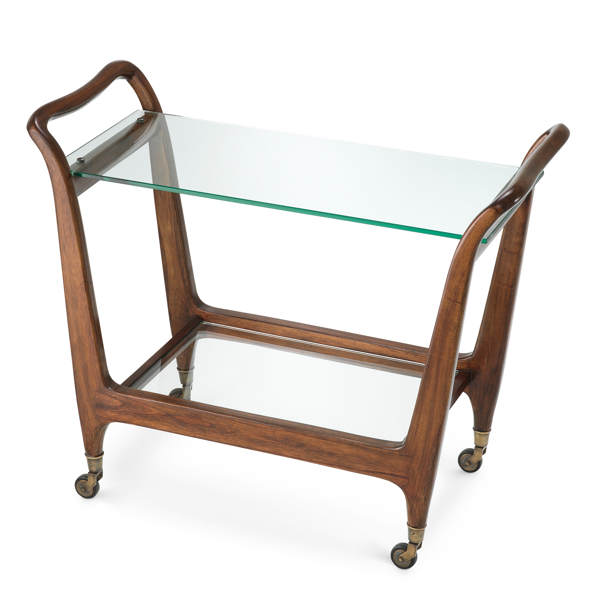 Chariots design en classic marron finish | Eichholtz Trolley Julianne