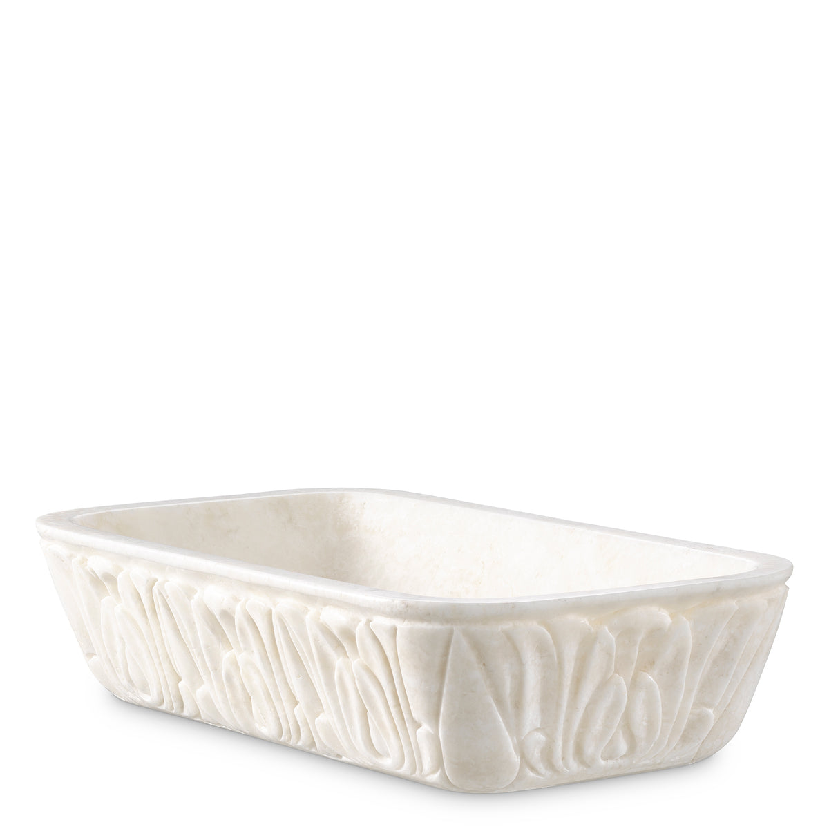 Coupe décorative luxe en naturel onyx | Eichholtz Petal