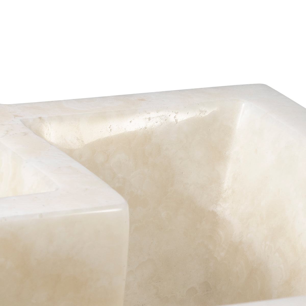 Coupe décorative luxe en naturel onyx | Eichholtz Heber