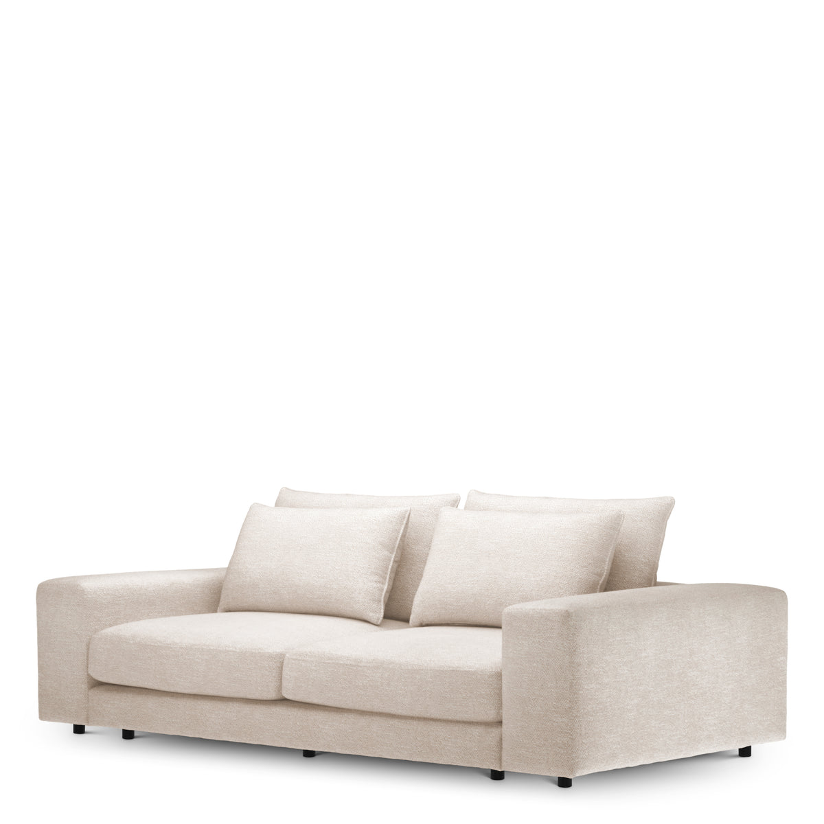 Canapé design haut de gamme en lurano ivoire | Eichholtz Club