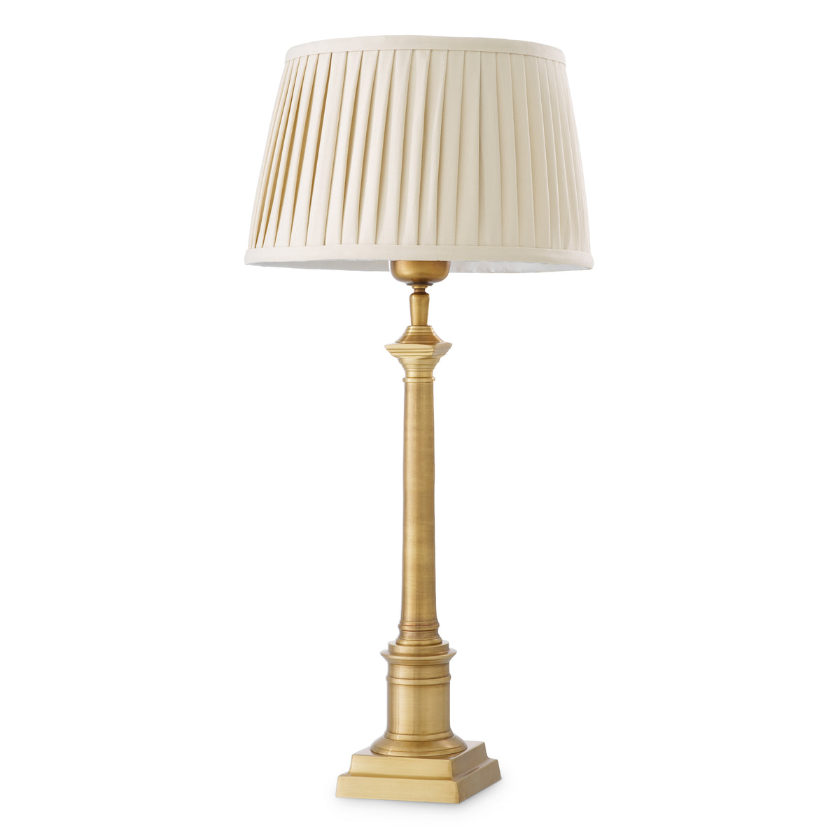Lampe de table design en finition laiton antique | Eichholtz Cologne