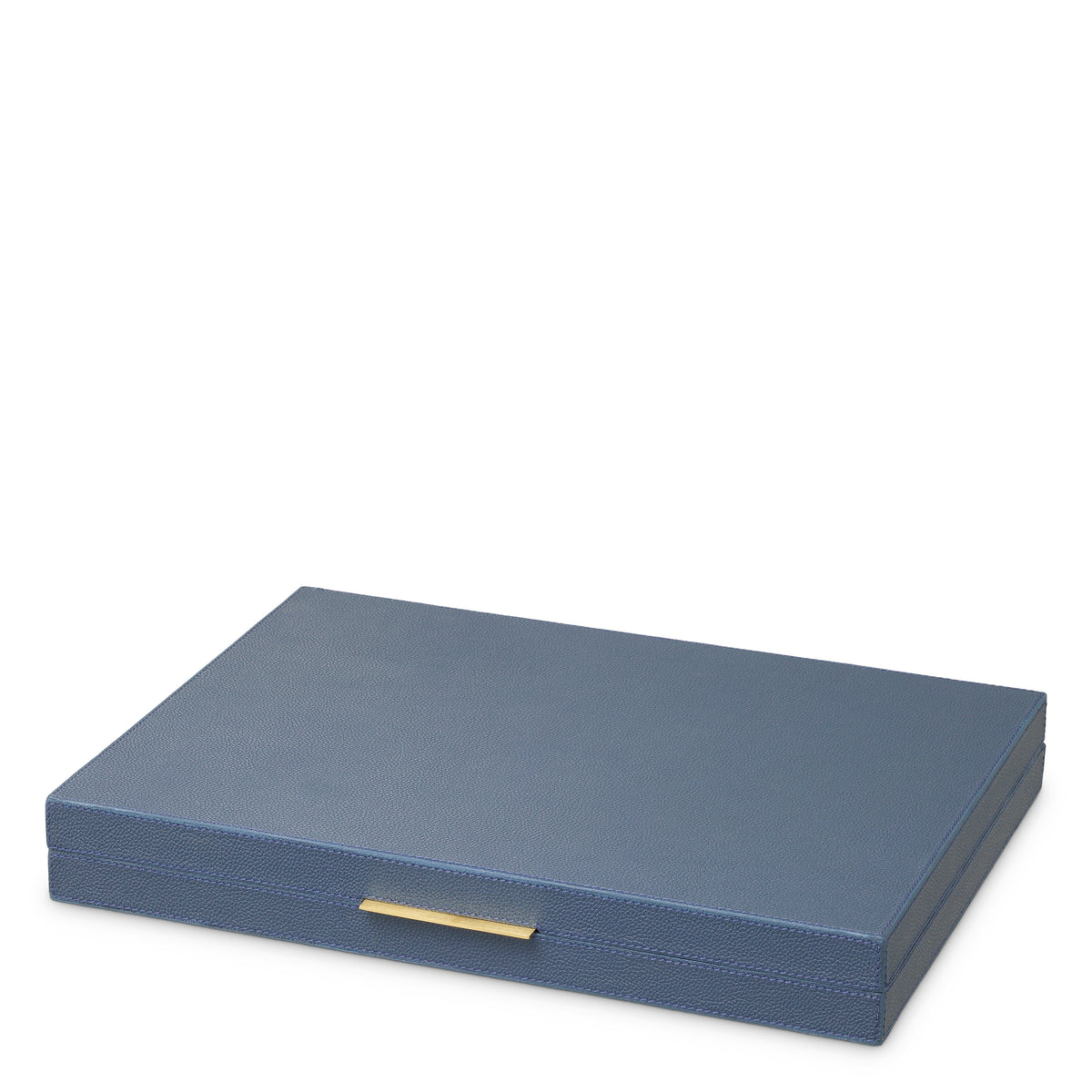 Accessoire décoratif luxe en bleu leather | Eichholtz Backgammon Gift