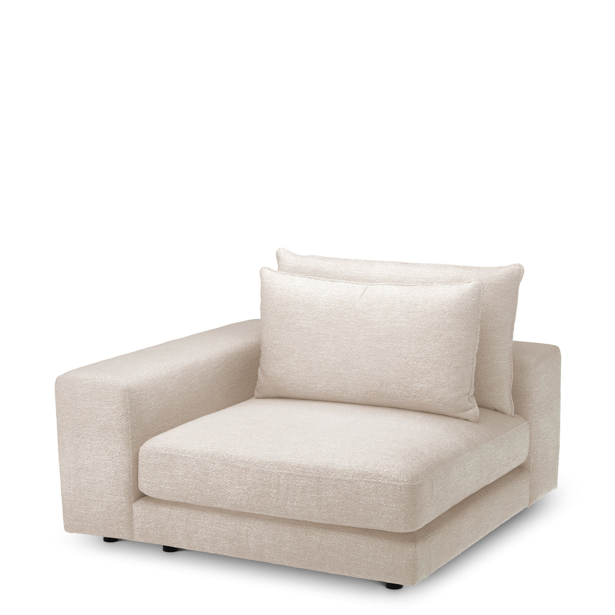 Canapé design haut de gamme en lurano ivoire | Eichholtz Club