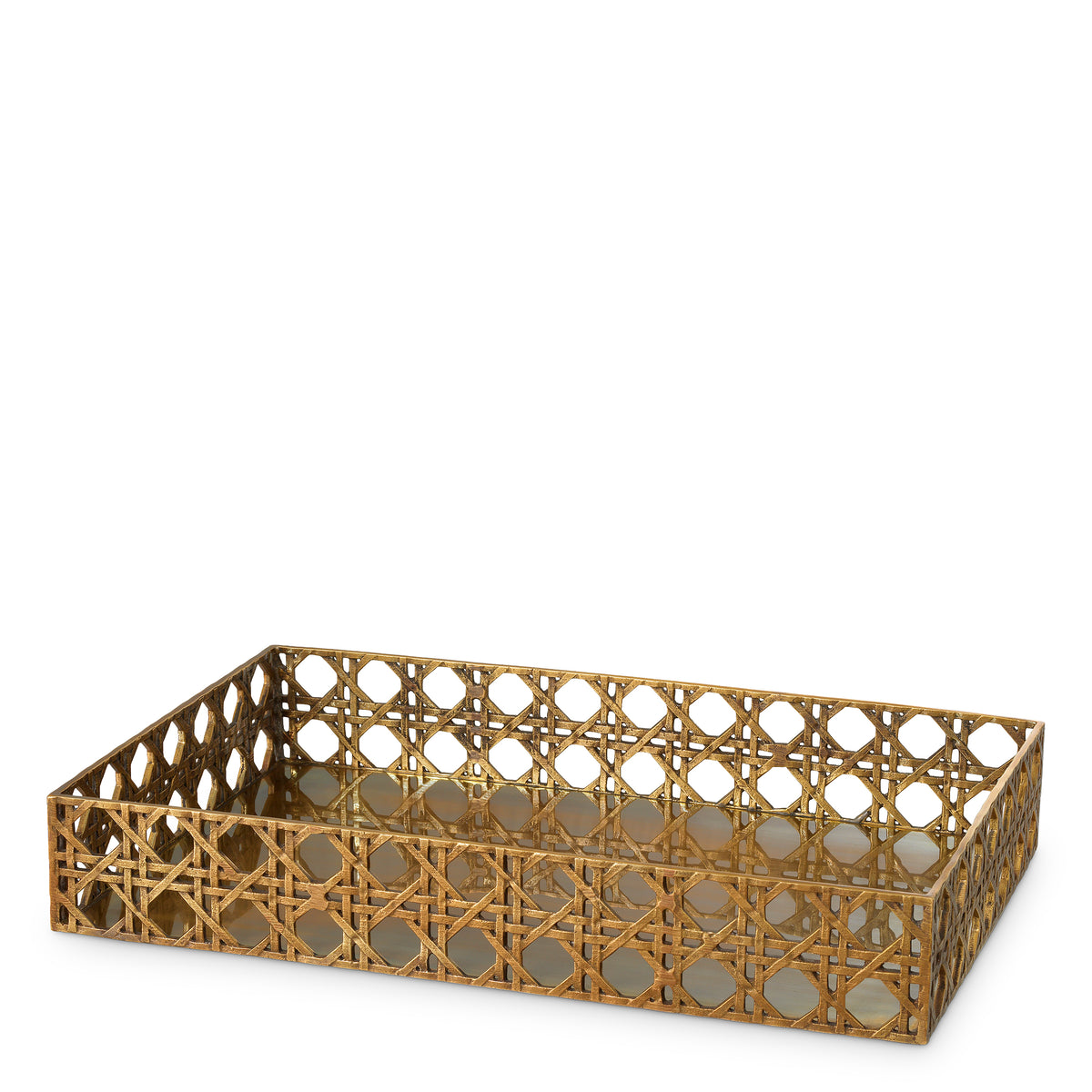 Décoration design en finition laiton vintage | Eichholtz Tray Dameron