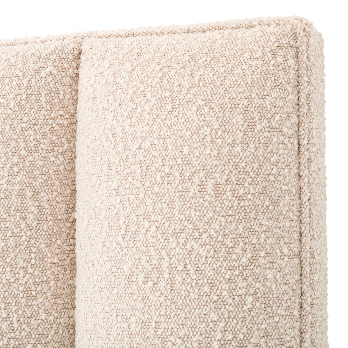 Tête de lit design en bouclé crème | Eichholtz Headboard Ditmar