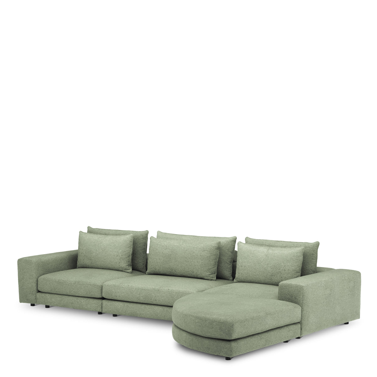 Canapé design haut de gamme en montier turquoise | Eichholtz Club
