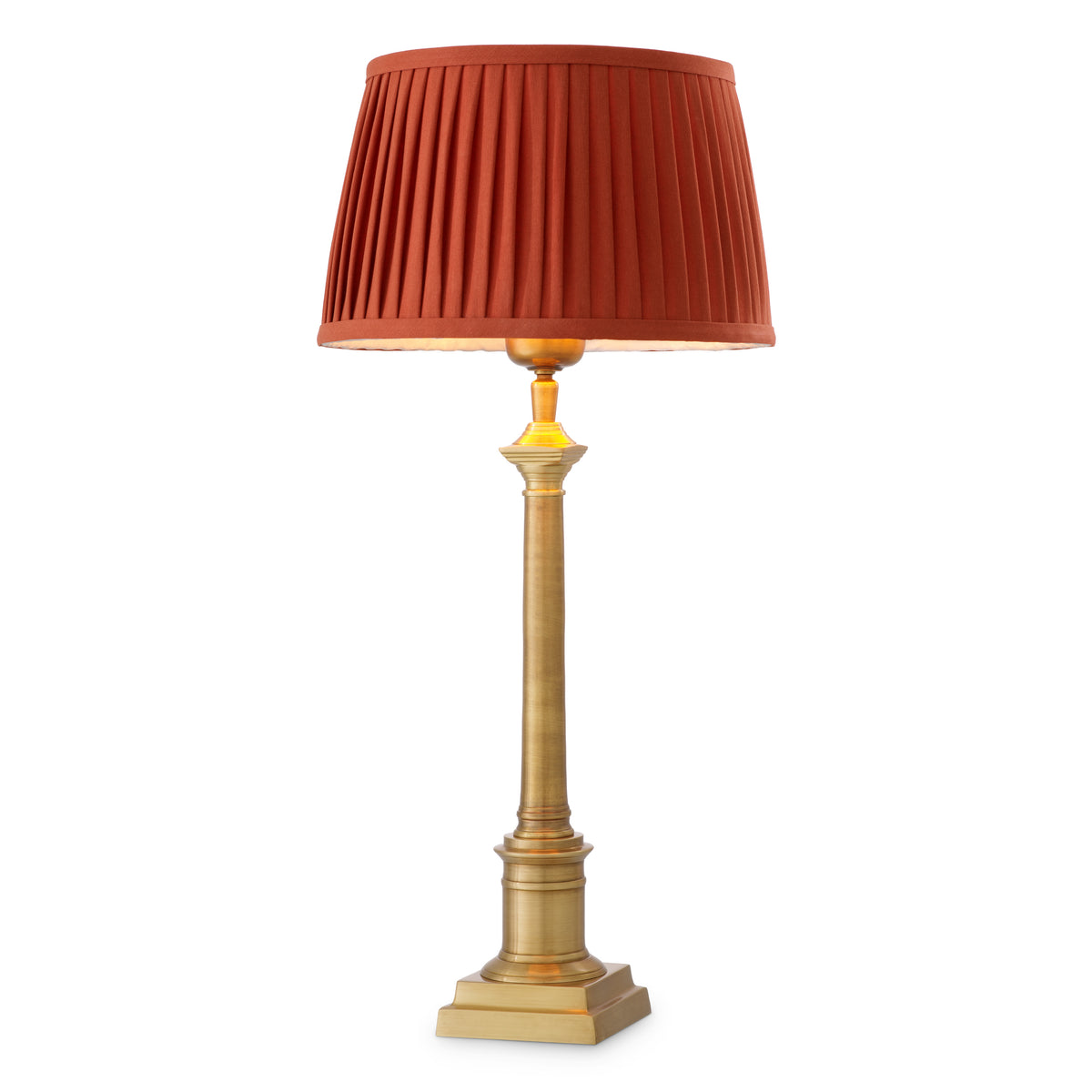 Lampe de table design en finition laiton antique | Eichholtz Cologne