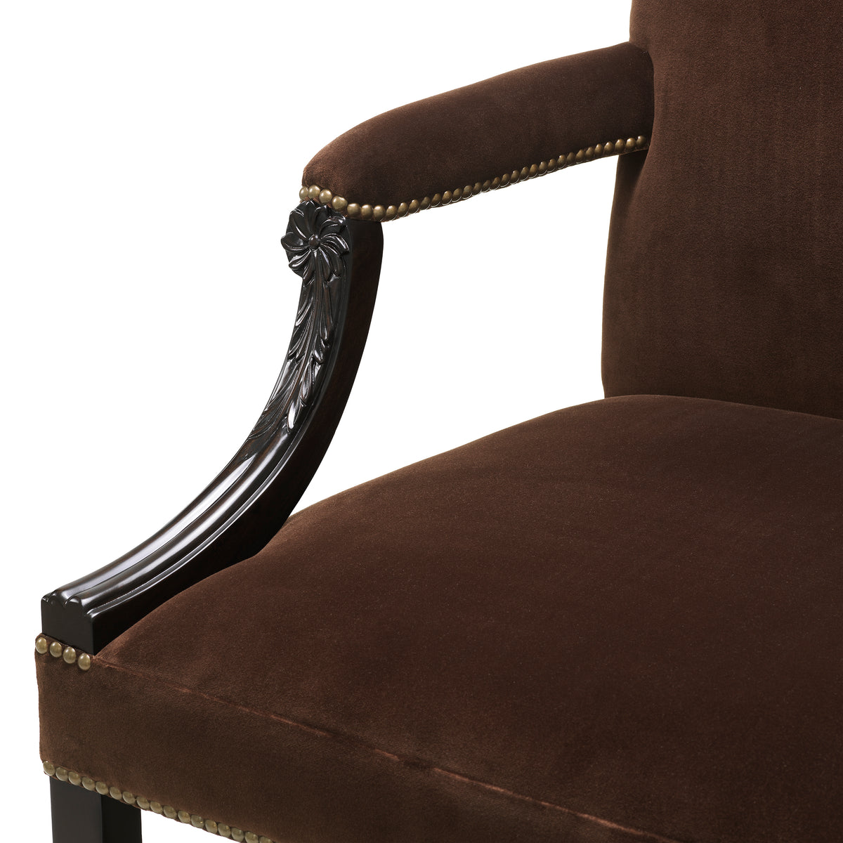 Fauteuil design haut de gamme en eucalyptus finish | Eichholtz Elisha