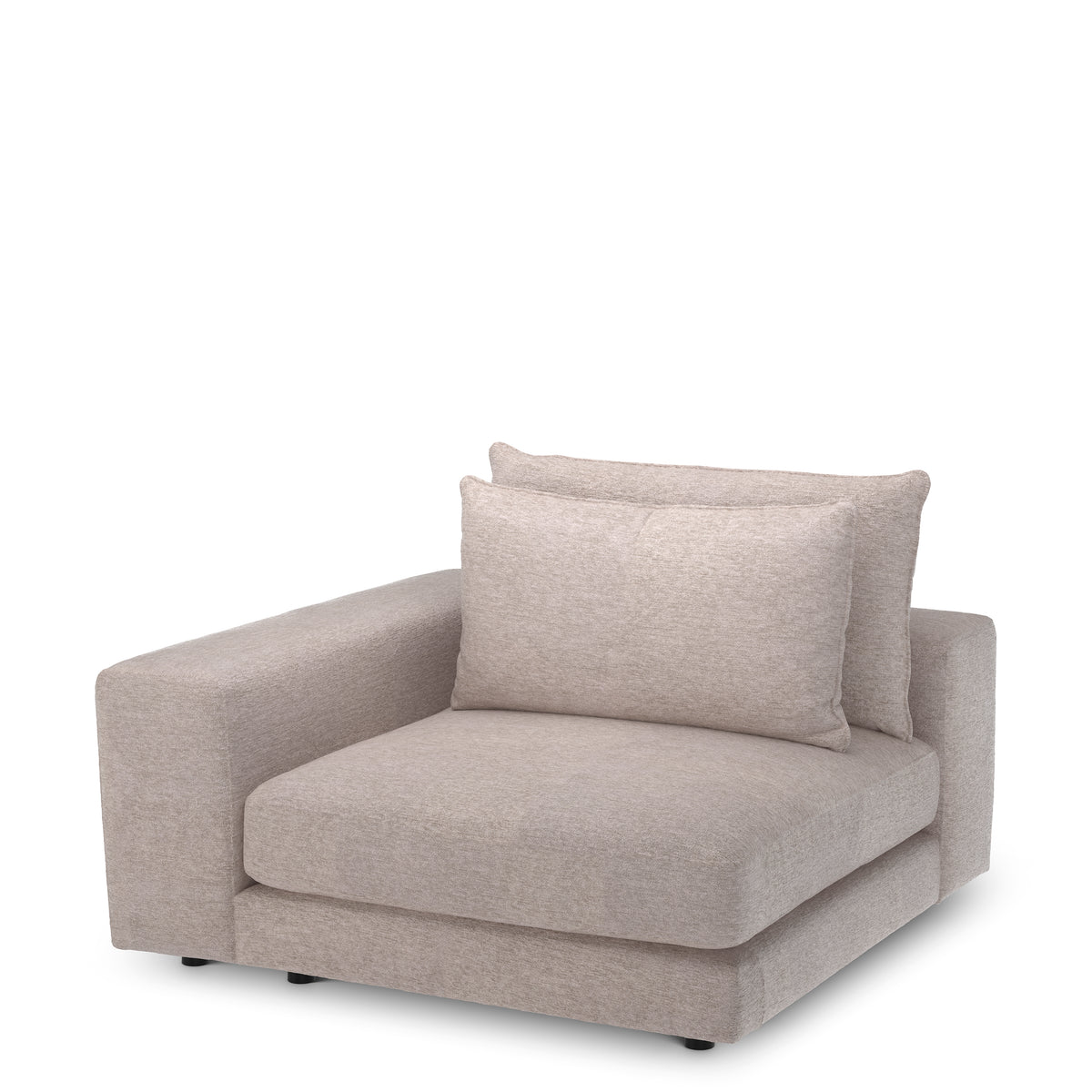 Canapé design haut de gamme en montier light gris | Eichholtz Club
