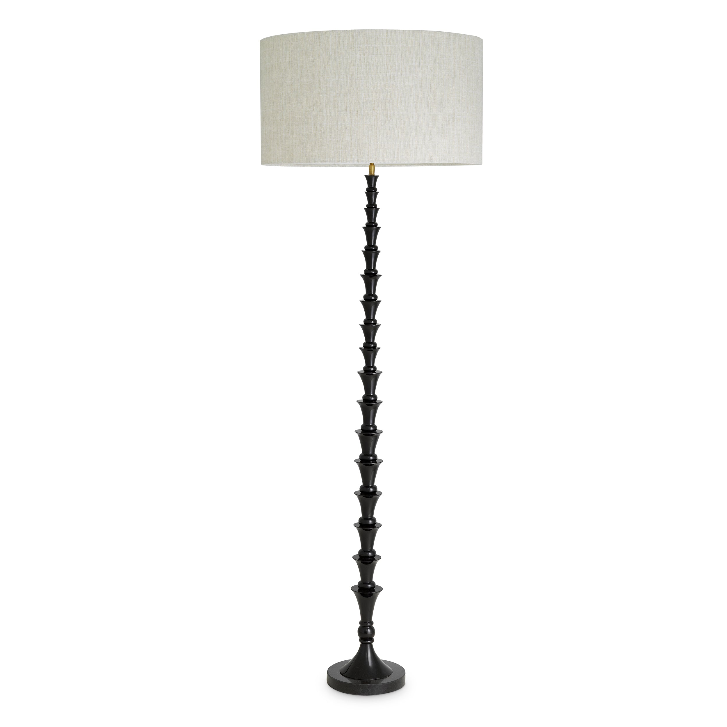 Lampadaire design en piano finition noire | Eichholtz Arabella piano