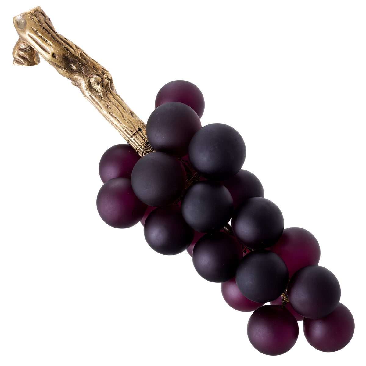 Accessoire décoratif luxe en purple glass | Eichholtz French Grapes