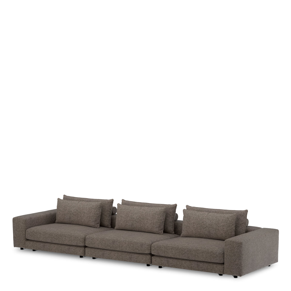 Canapé design haut de gamme en montier dark gris | Eichholtz Club