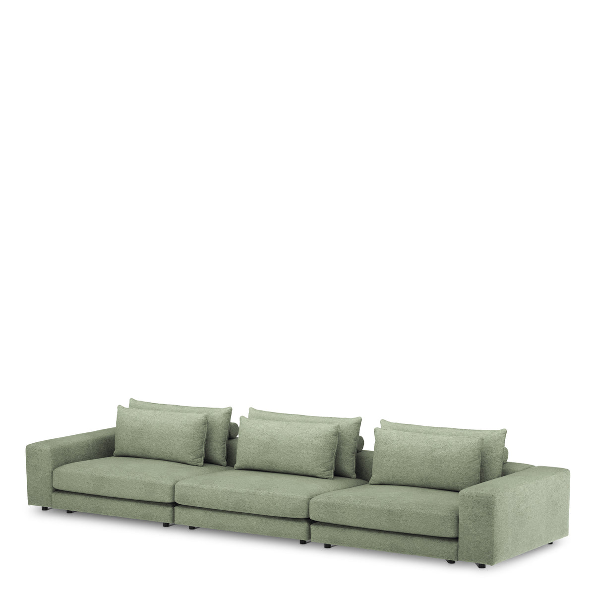 Canapé design haut de gamme en montier turquoise | Eichholtz Club