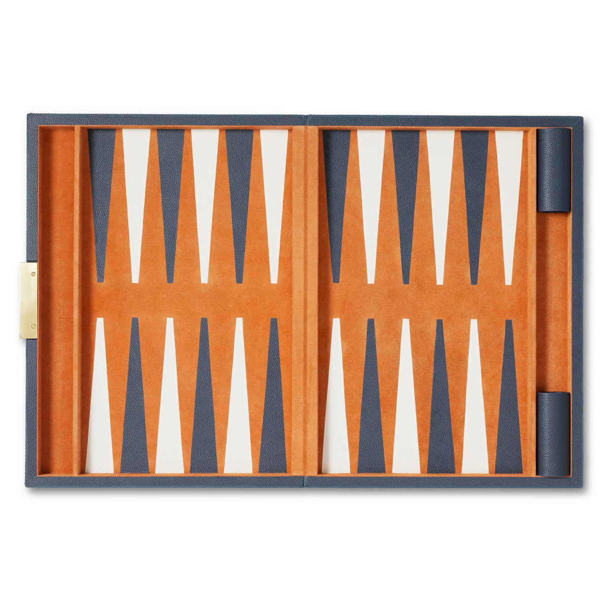 Accessoire décoratif luxe en bleu leather | Eichholtz Backgammon Gift