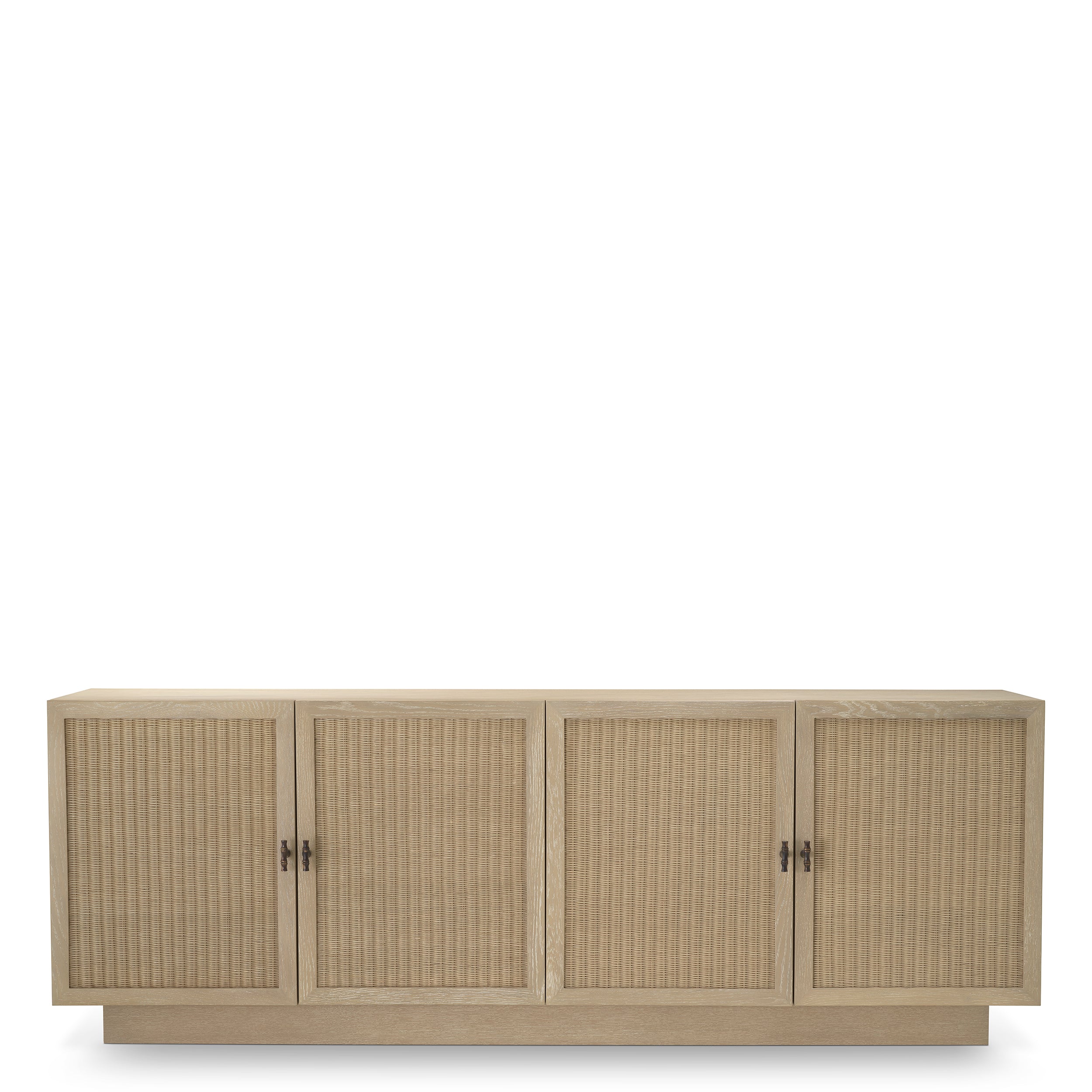 Decoration design en washed oak veneer | Eichholtz Dresser Borchard