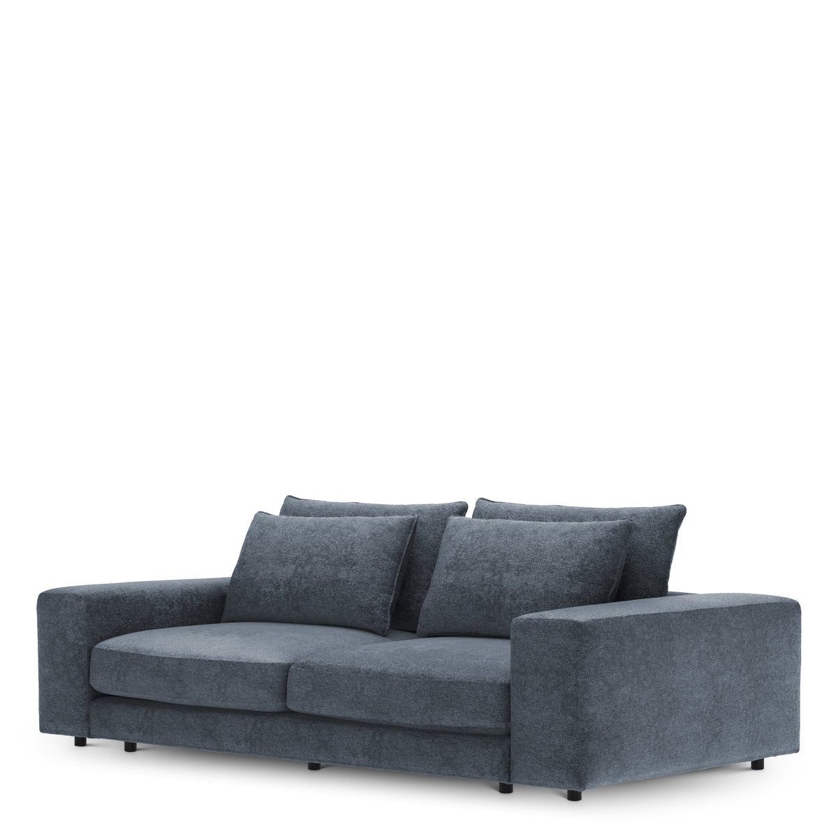 Canapé design haut de gamme en montier bleu | Eichholtz Club