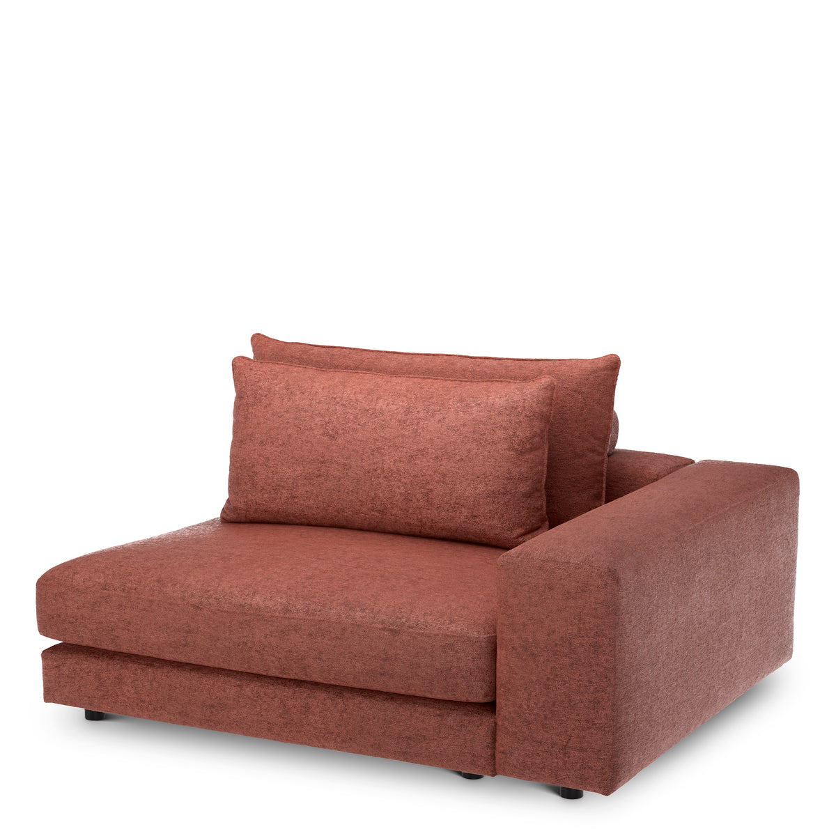 Canapé design haut de gamme en montier burnt orange | Eichholtz Club