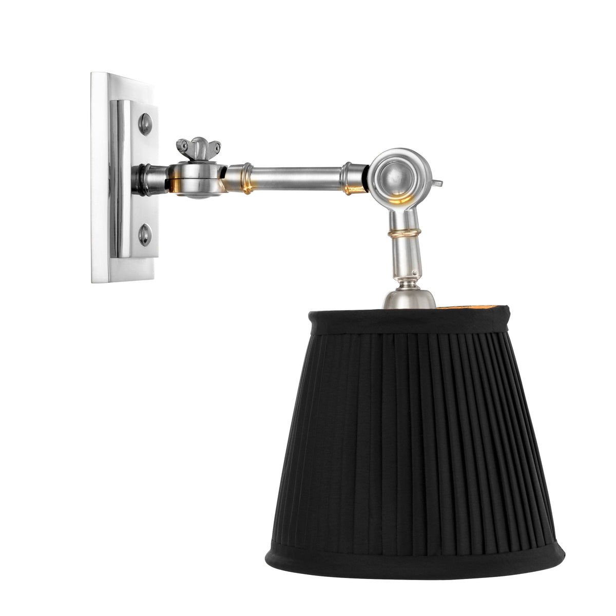 Applique murale design en finition nickel | Eichholtz Wentworth Single