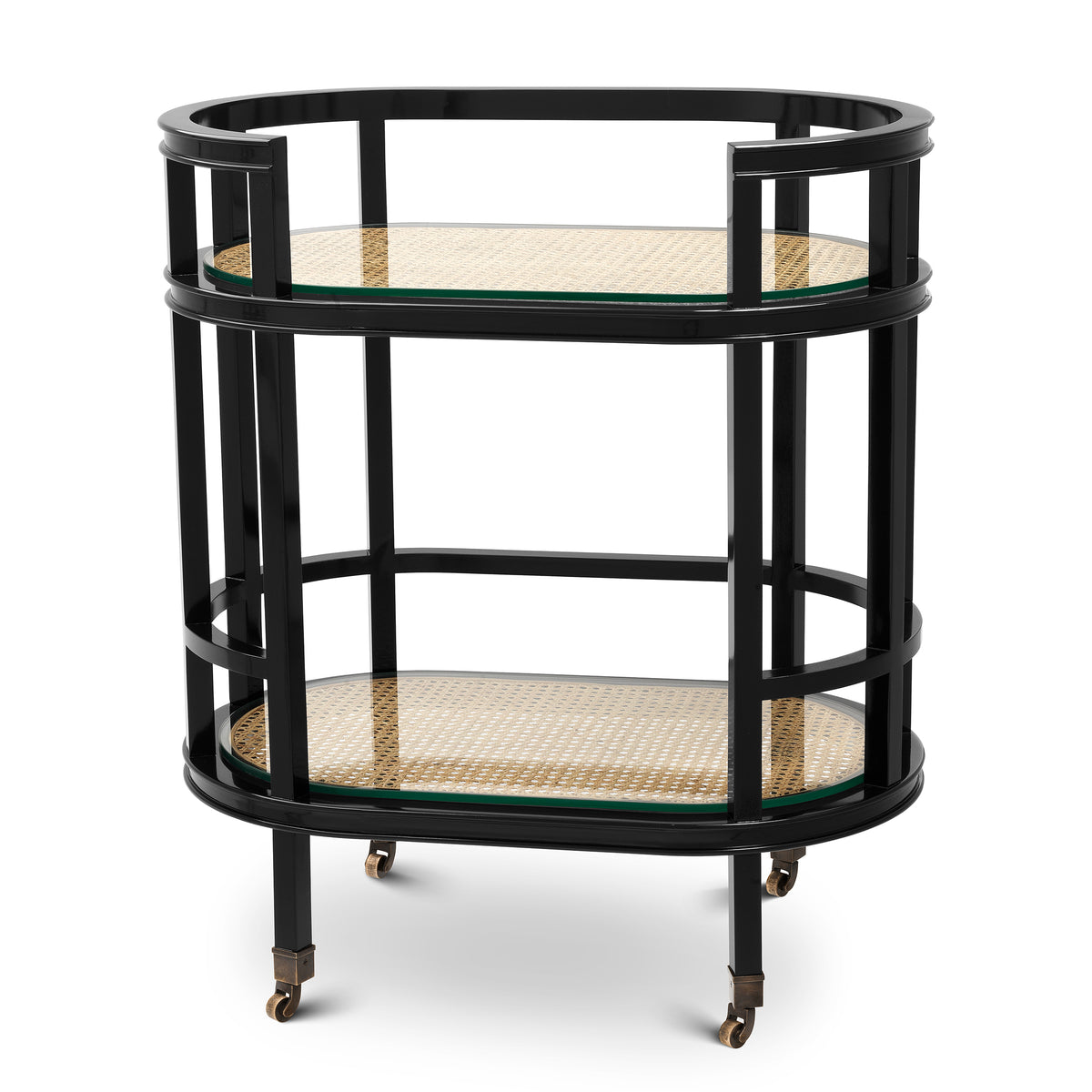 Chariots design en finition noire | Eichholtz Trolley Bahamas