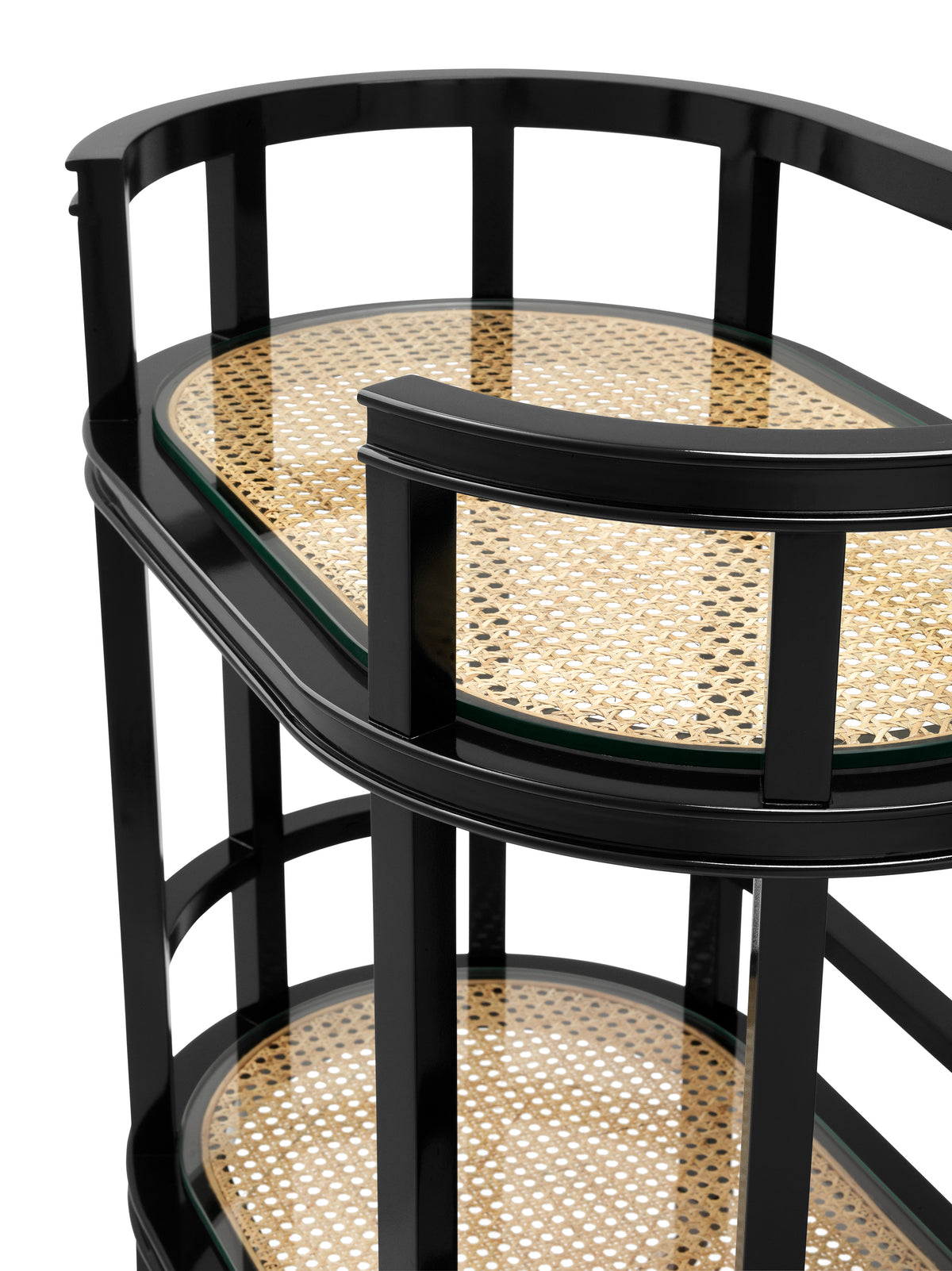 Chariots design en finition noire | Eichholtz Trolley Bahamas