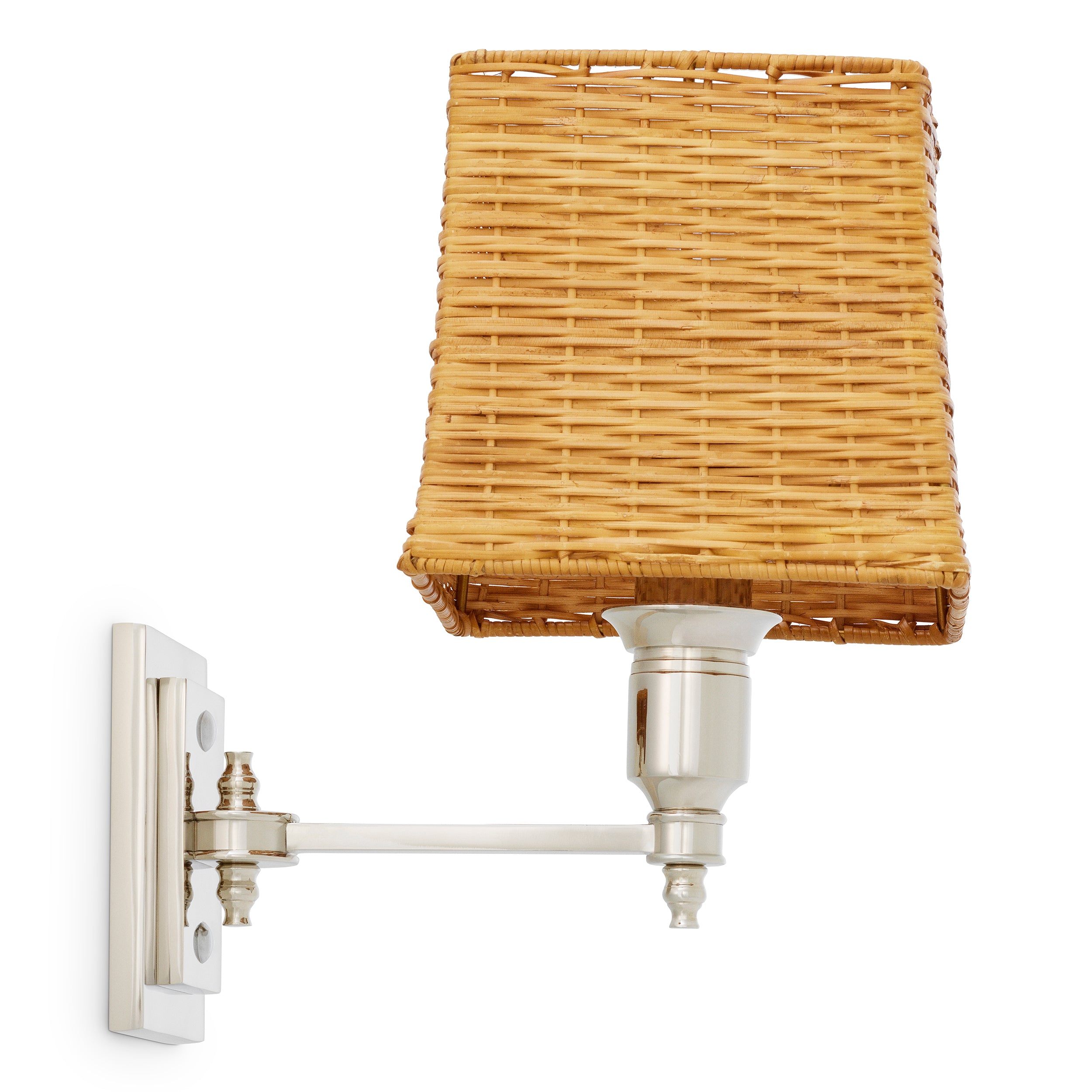 Applique murale design en finition nickel | Eichholtz Lexington Single