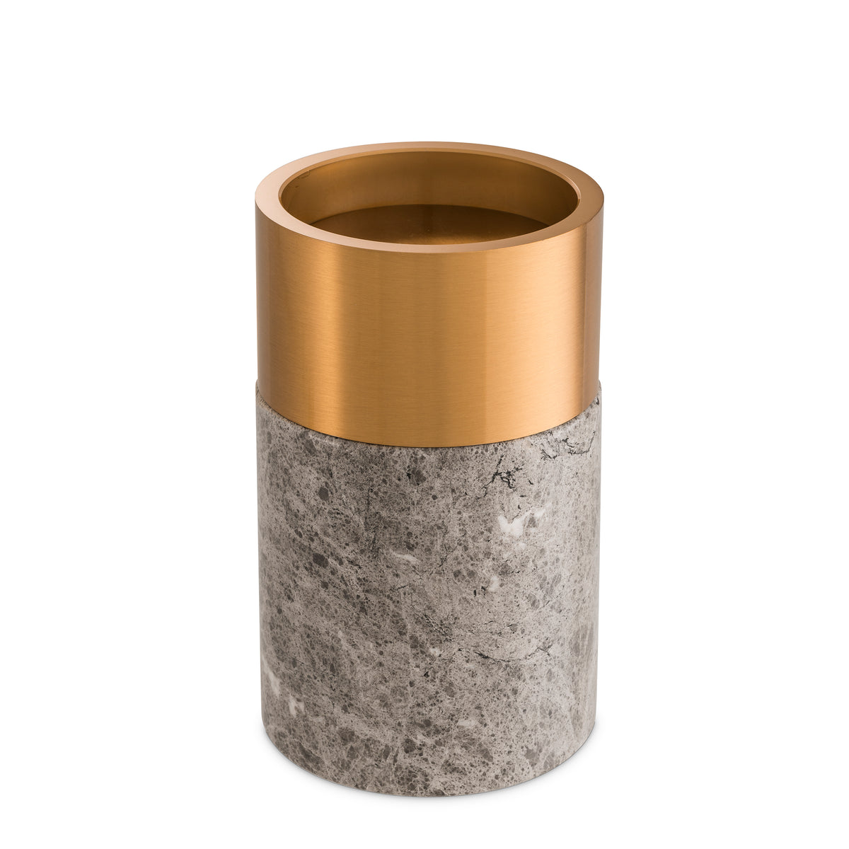 Porte-bougies design en gris marble | Eichholtz Sierra