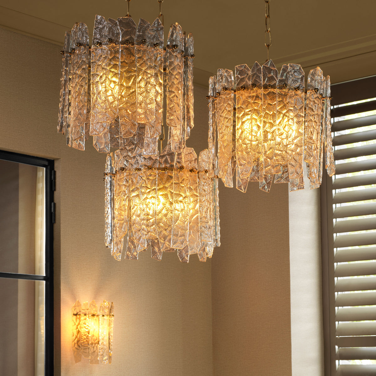 Lustre design haut de gamme | Eichholtz Chandelier Prati