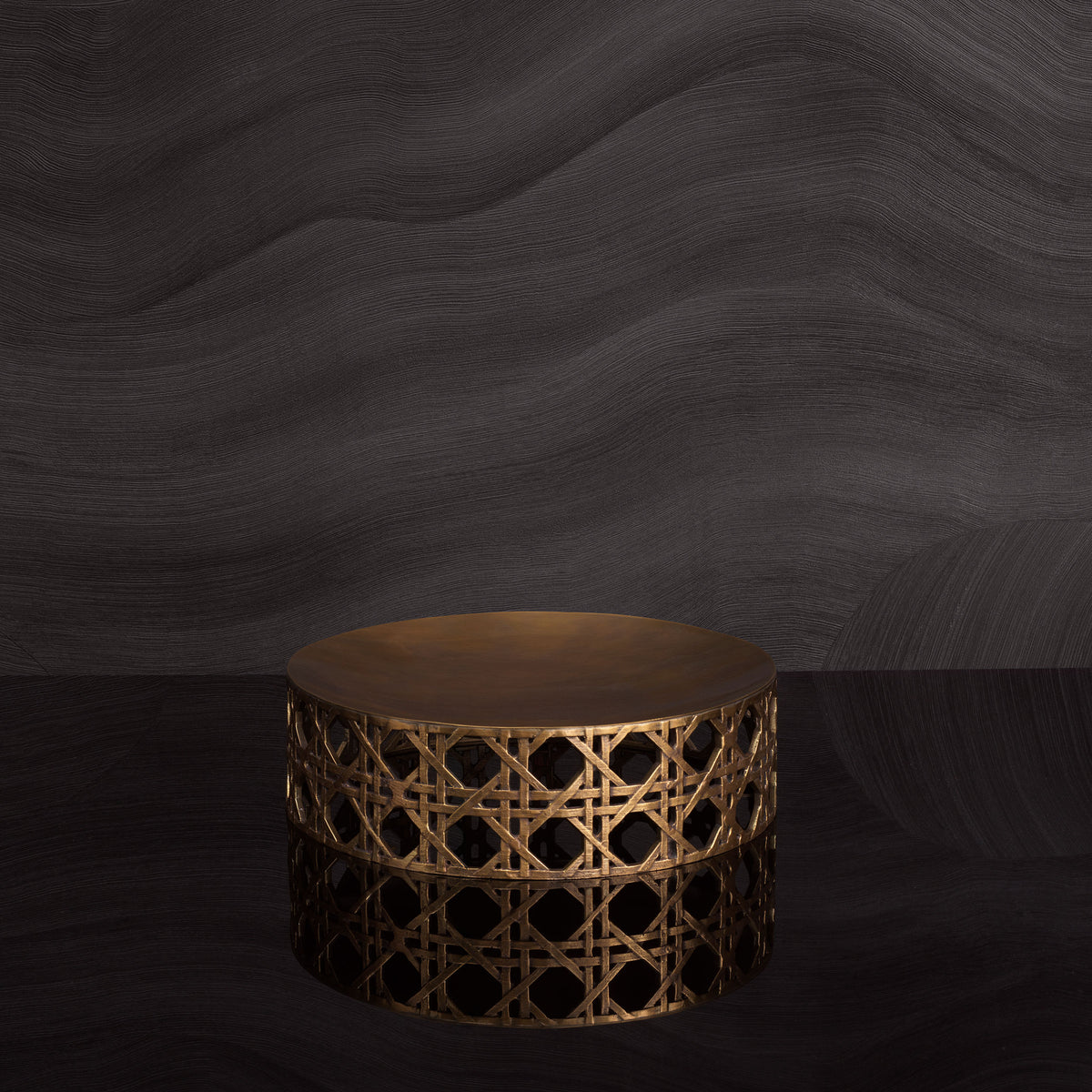 Coupe décorative luxe en finition laiton vintage | Eichholtz Dameron